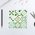 Mosaic tile peel & stick Modern plastic tile peel & stick