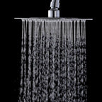 Swiveling Rain Shower Head Wall Mounted Concealed Full Copper Pressure Shower