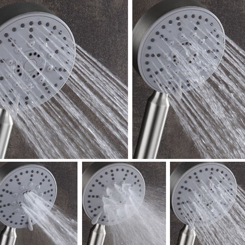 Wall-mounted metal bathtub filling low arch swivel bathtub mixer