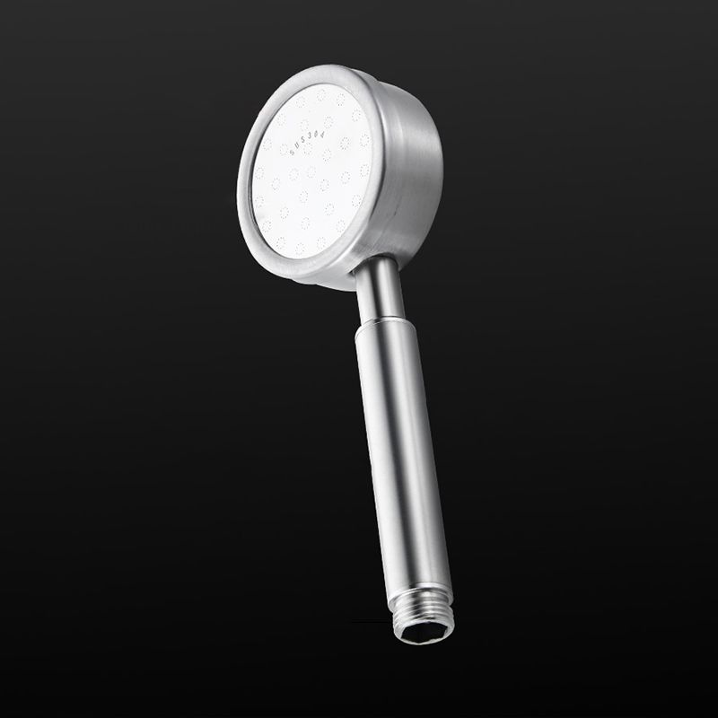 Stainless Steel Shower Head Modern Style Round Shape Shower Head