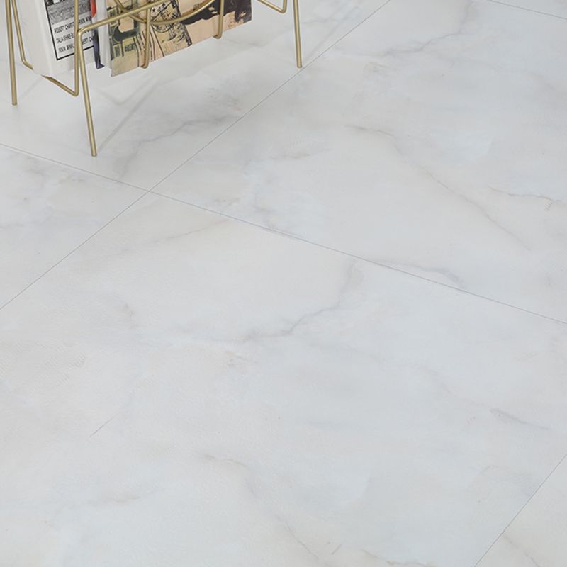 Peel and Stick PVC flooring Smooth marble look fire protection vinyl floor