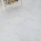 Peel and Stick PVC flooring Smooth marble look fire protection vinyl floor