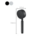 Modern round hand shower water-saving shower head made of stainless steel