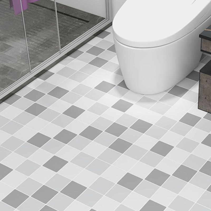 Bathroom 3.5 mm vinyl floor square peel and stick PVC floor