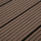 12" X 12" Deck/Patio floor tiles 4-Slat Square for outdoor patio tiles