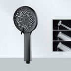 Contemporary round shower head in solid color handheld shower head for the bathroom