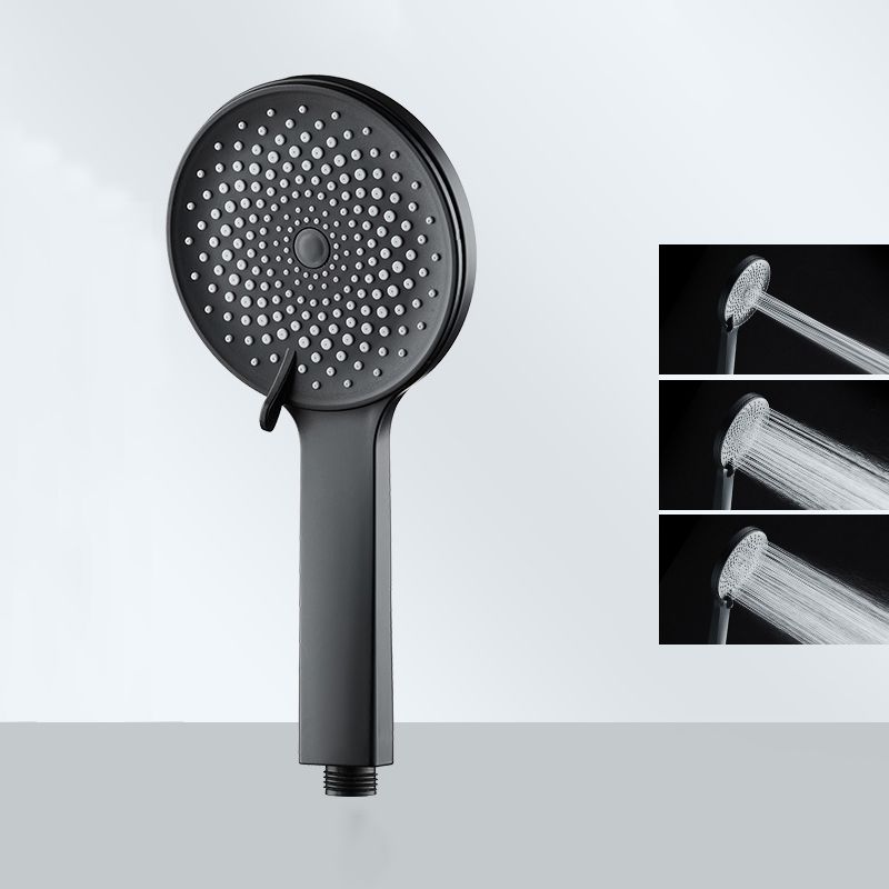 Contemporary round shower head in solid color handheld shower head for the bathroom