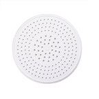 Bathroom white shower head combination modern round fixed shower head