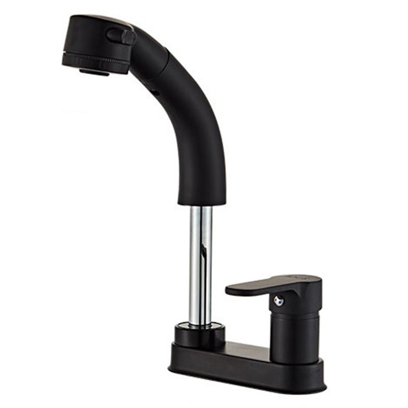 Modern 1-Hand Sink Faucet 2 Hole Centerset Bathroom Fixture