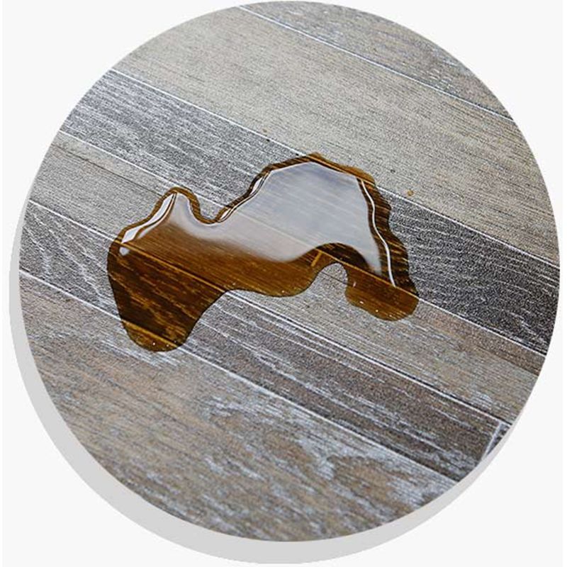 Peel and Stick Vinyl Flooring High Gloss PVC Floor Covering with Square Edge