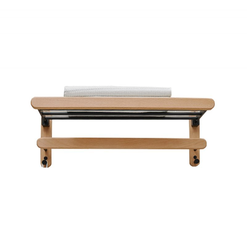 Metal and wood bathroom accessories as a single piece or in a set in black