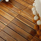 Outdoor Deck Board Wood Square Stripes Composite Flooring Terrace