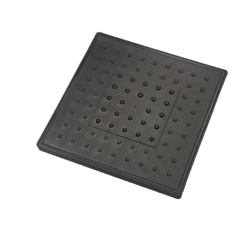 Square Shower Head Combination Standard Spray Pattern with Hand Shower