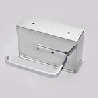 2-piece Stainless Steel Classic Bathroom Accessory Set Black & Chrome Paper Holder