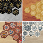 Modern Vinyl Plank Flooring Peel and Stick Ceramic Print PVC Flooring