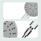 Modern balanced printed converter faucet shower head shower fitting on the wall