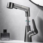 Modern widely used bathroom faucet copper sink faucet