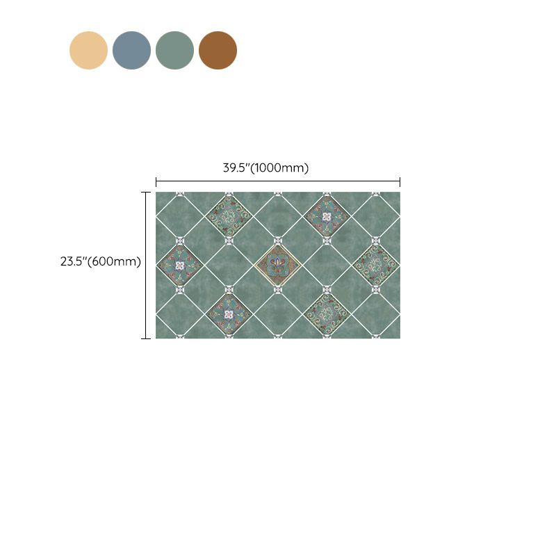 Modern Peel and Stick Tile Mosaic Peel and Stick Splash Guard for the Bathroom