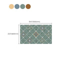 Modern Peel and Stick Tile Mosaic Peel and Stick Splash Guard for the Bathroom