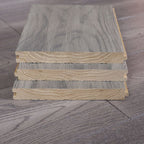 Tradition Wood Tile Wire Brushed Rectangle Oak Wood for Living Room