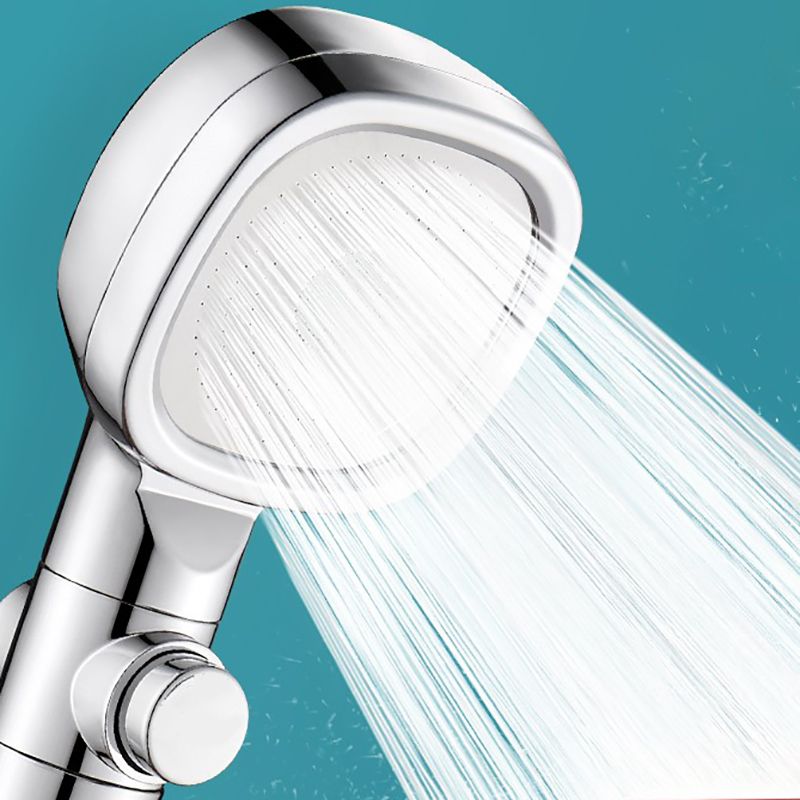 Shower Head Bathroom Square Controllable Brass Handheld Shower Head