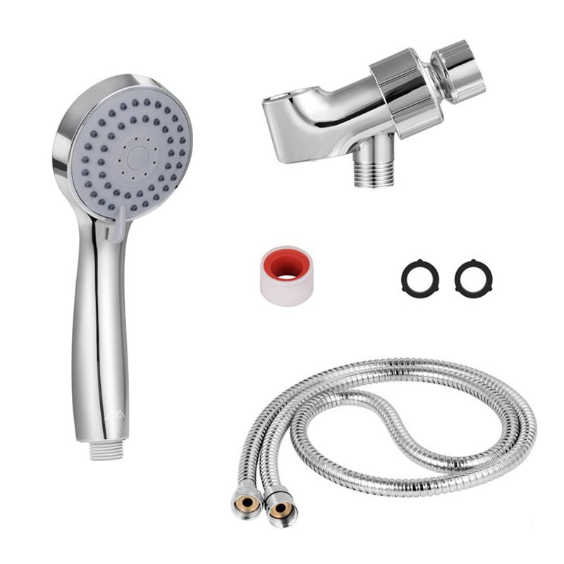 Round Handheld Showerhead Modern Style Hand Shower for Home