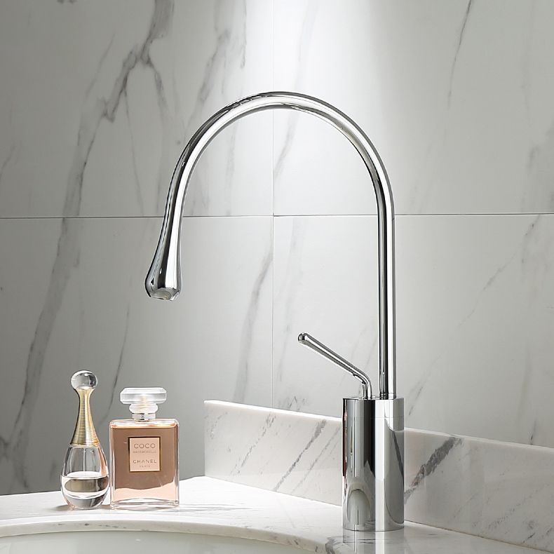Wall-mounted metal bathtub faucet bathtub filler single lever shower faucet