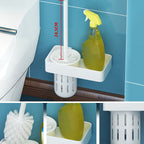 Modern Bathroom Hardware Set White Metal Bathroom Accessory Set