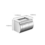 Modern Stainless Steel Bathroom Shelf Paper Holder Bathroom Accessory Set