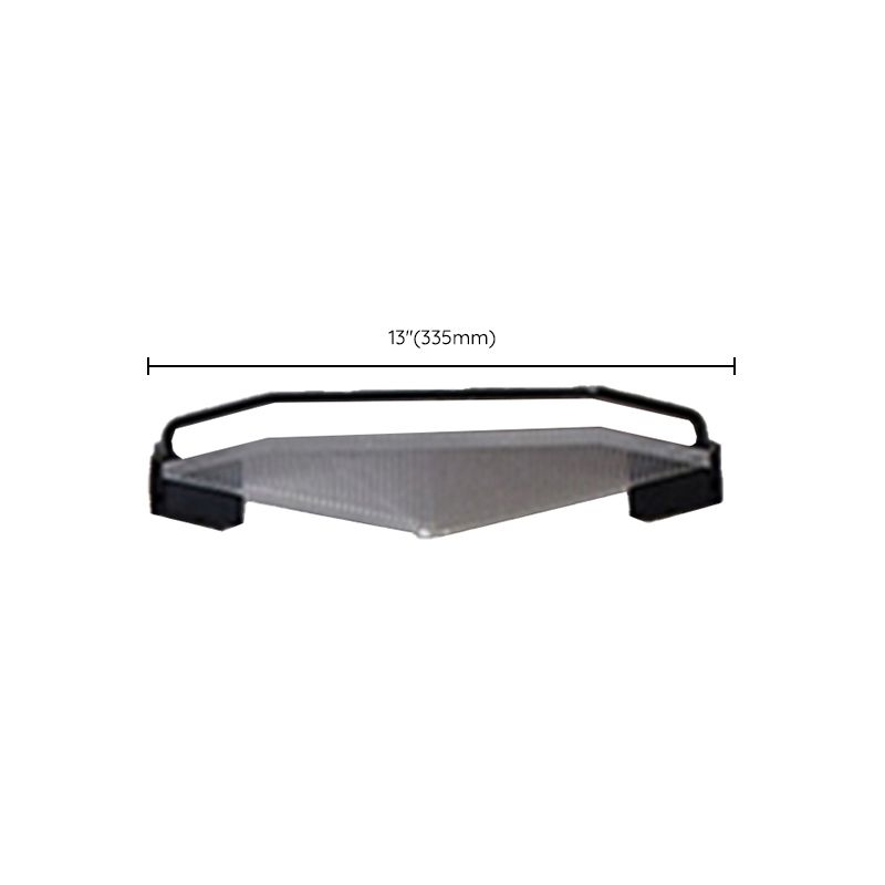 Modern bathroom accessory set bath shelf/towel holder & bathrobe hooks included