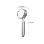 Stainless Steel Shower Head Modern Style Round Shape Shower Head