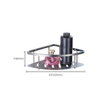 Dark gray modern bathroom accessory set stainless steel bathroom accessory set
