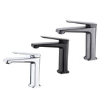 Modern basin tap lever handle copper low arc basin tap