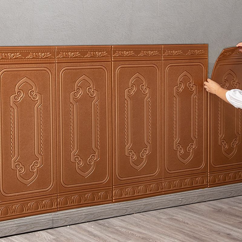 Glam Scratch Resistance Wainscoting 3D Peel and Stick Interior Wall Panel
