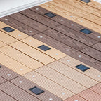 Striped Pattern Terrace Floor Tiles Square Click Floor Tiles Floor Board