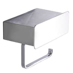 2-piece Stainless Steel Classic Bathroom Accessory Set Black & Chrome Paper Holder