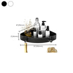 Modern Black-White Metal Bath Hardware Set Bath Shelf Bathroom Hardware Set