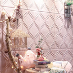 Contemporary waterproof wall planks striped brick bedroom wall panels