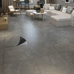 Peel and Stick Vinyl Floor Low Gloss PVC Flooring with Marble Look