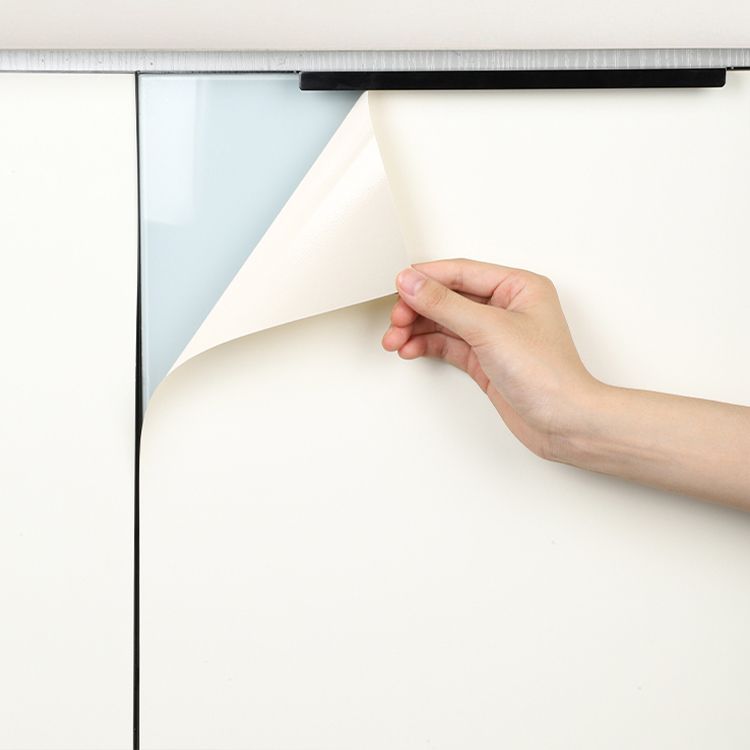 Modern Peel-and-Stick Wall Tile PVC Wallpaper for Kitchen and Bathroom