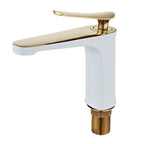 Light Luxury Sink Faucet 6.69" H Modern Brass Sink Faucet