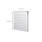 Metal Shower Head Combo Contemporary Round Fixed Shower Head for the Bathroom
