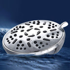 Round Fixed Shower Head Adjustable Spray Pattern Wall Mounted Shower Head