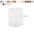 Contemporary waterproof wall cladding peel and stick interior stretch panels