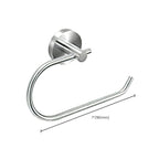 Metal Simple Bathroom Accessories as a Single Piece or in a Set in Silver