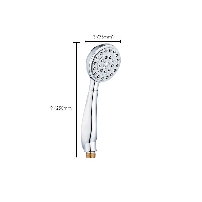 Contemporary Brass Round Hand Shower Water Filtration Shower Head
