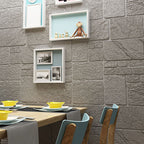 Modern PVC Cladding Smooth Wall Interior 3D Living Room Plank Set of 1