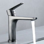 Contemporary Centerset Faucet Single Handle Faucet for Bathroom