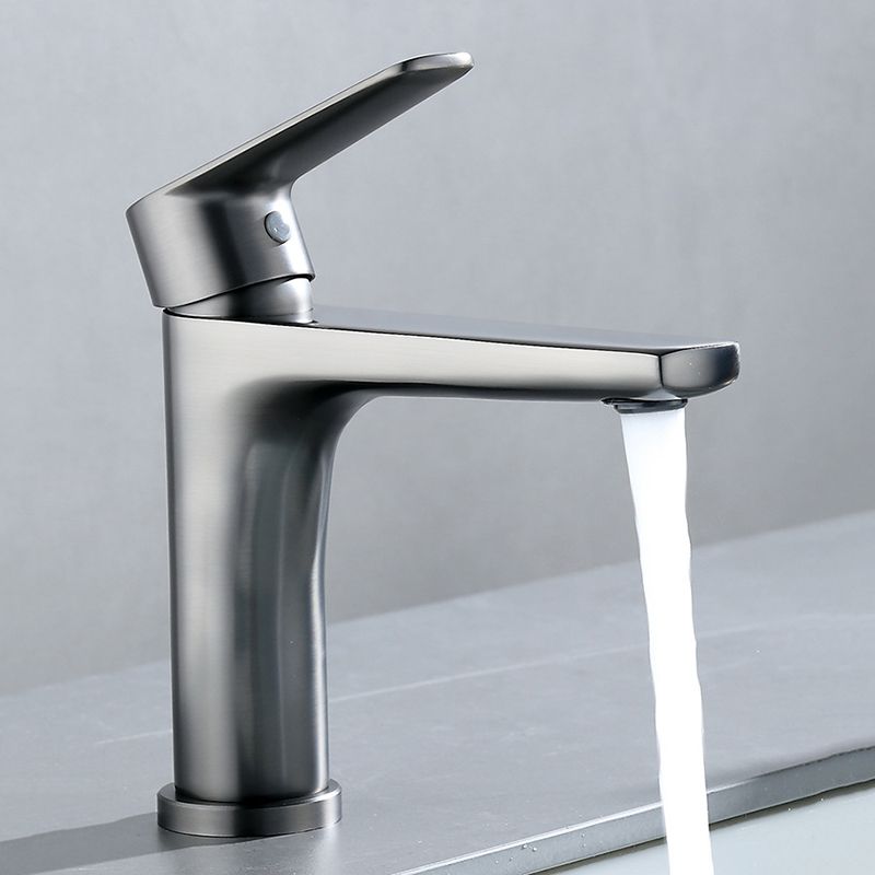 Contemporary Centerset Faucet Single Handle Faucet for Bathroom