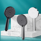 5-Spray Pattern Handheld Shower Head High Flow Wall Mounted Shower Head